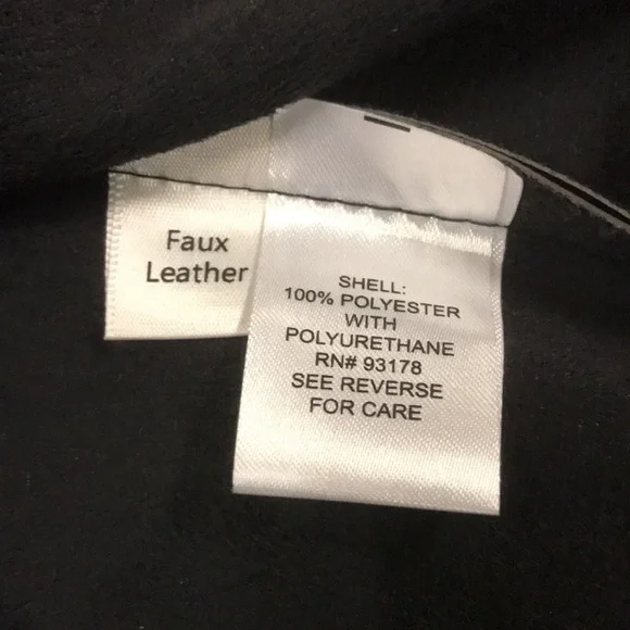 Truth by republic women’s faux leather bomber jacket size L - Picture 8 of 12